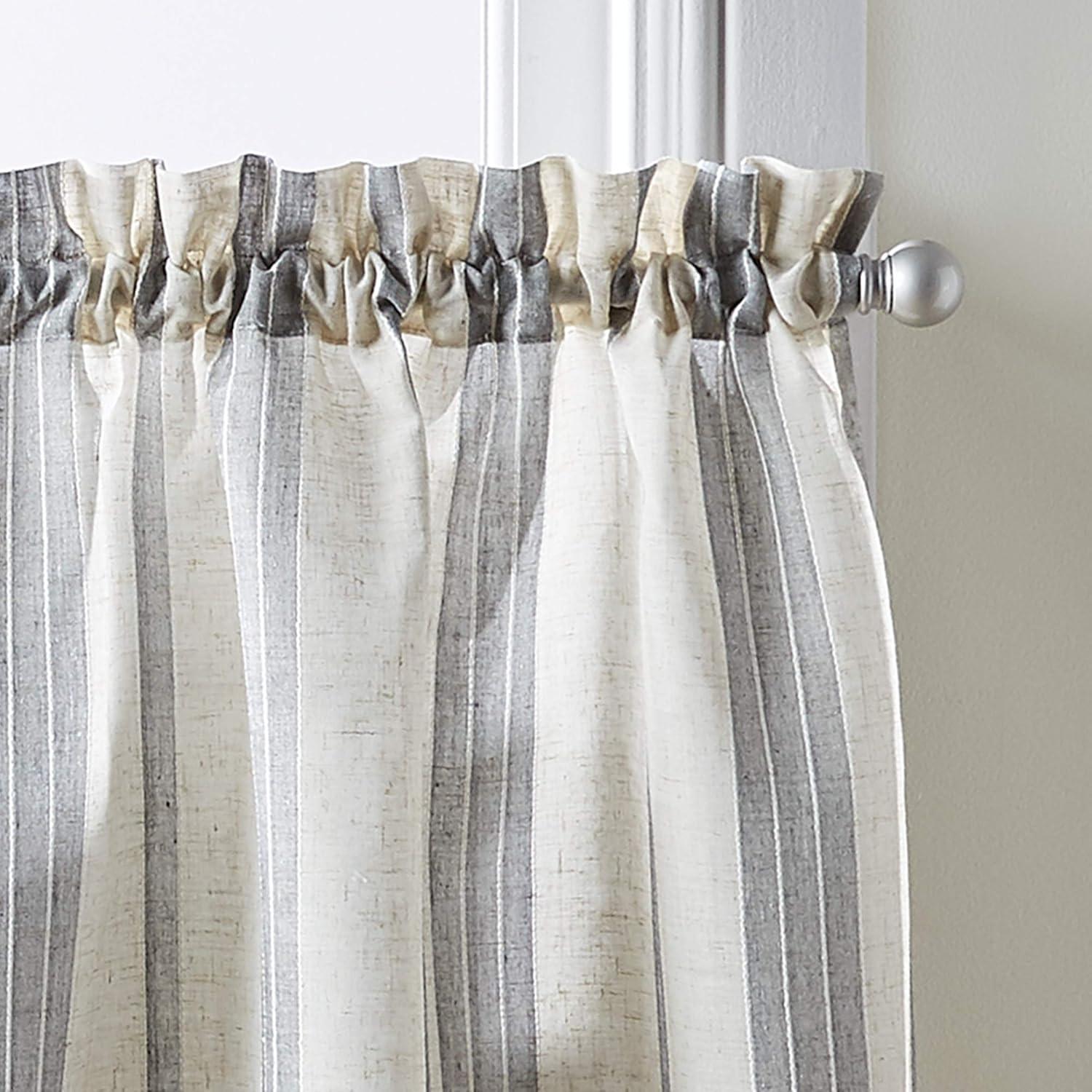 McKenzie Valance and Tier Pair Curtain Collection 24 in. Tier