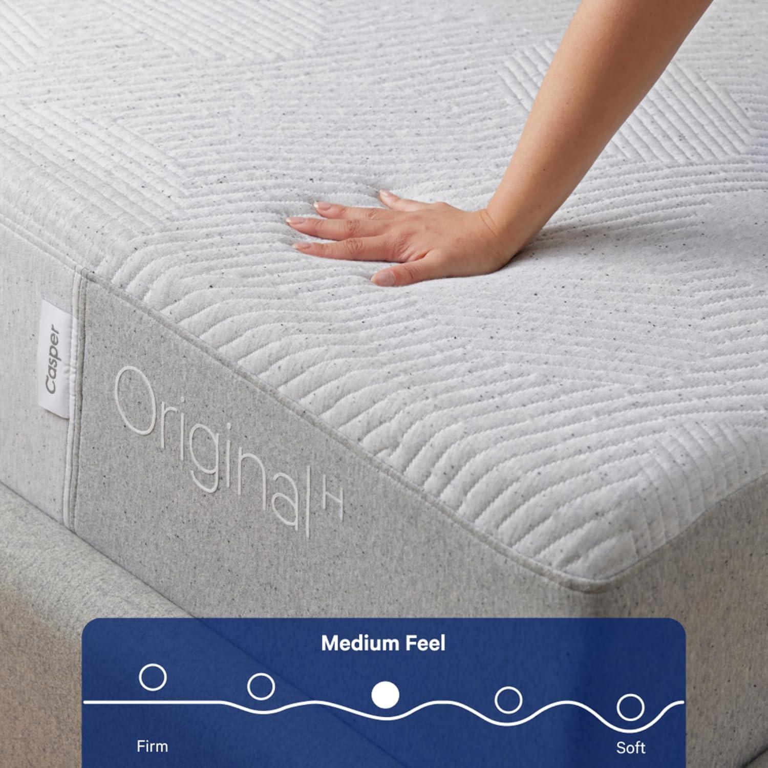 Casper Sleep Original Foam Hybrid 11" Medium Firm Memory Foam Mattress