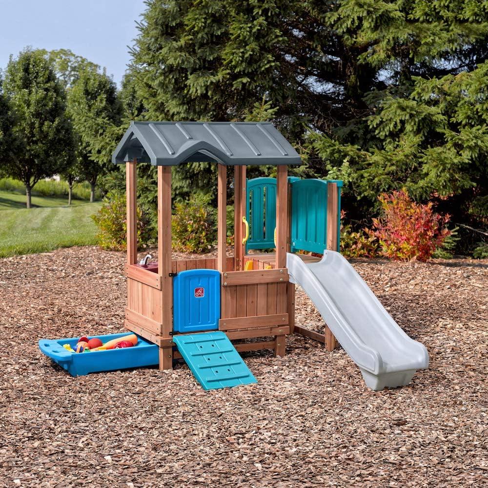 Step2 Step2 Woodland Adventure Kids Outdoor Playhouse for Toddlers