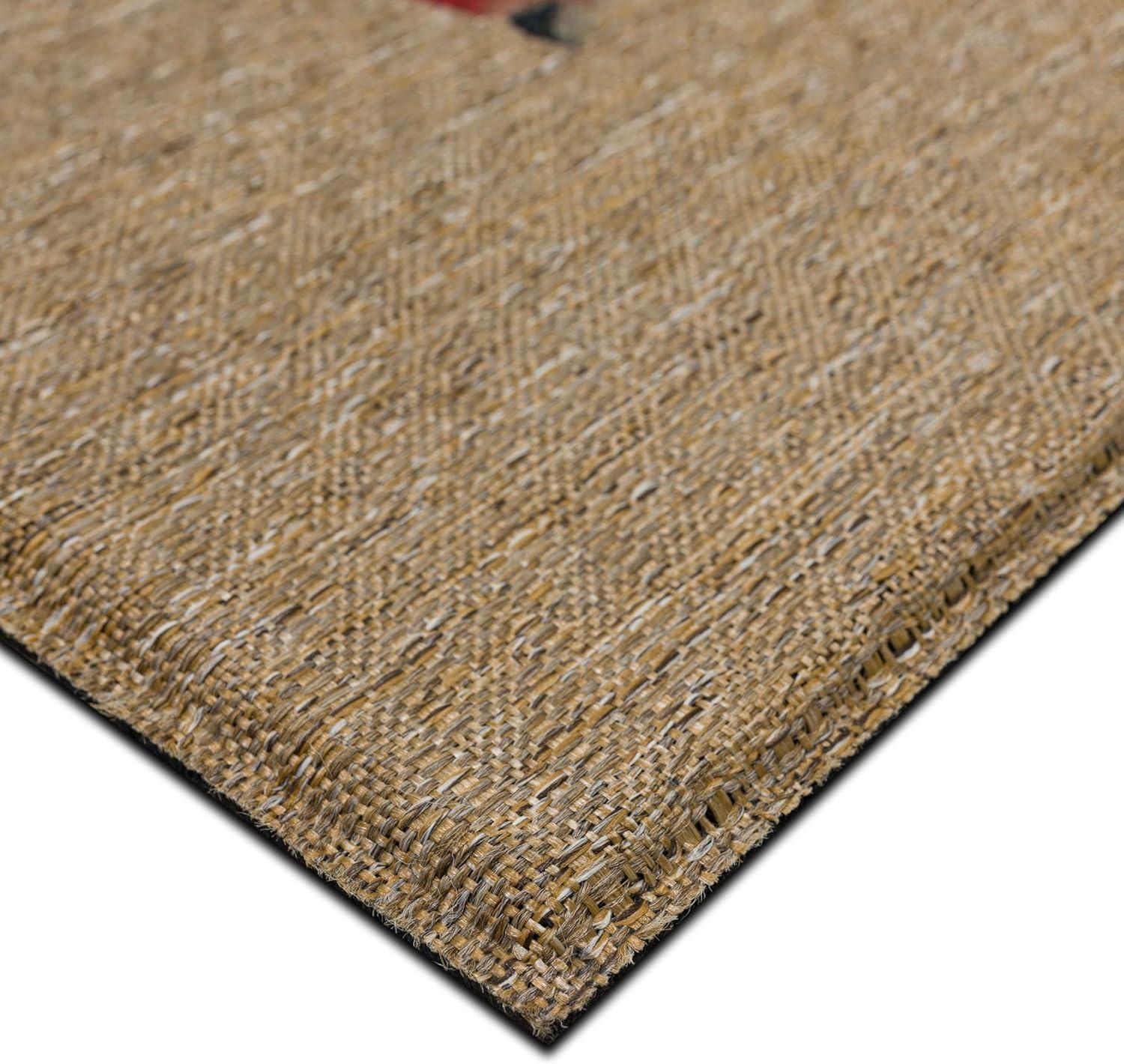 Mohawk Home Harvest Chalk Home Multicolor Novelty Weather Resistant Door Mat