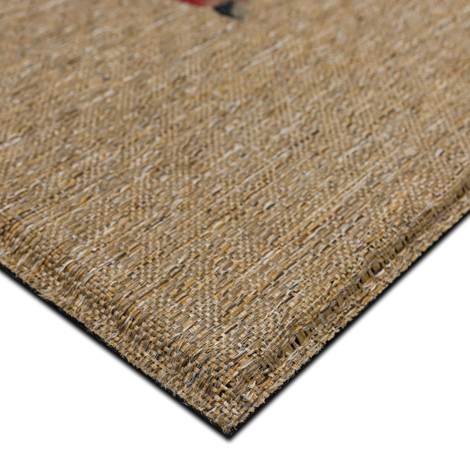 Mohawk Home Harvest Chalk Home Multicolor Novelty Weather Resistant Door Mat