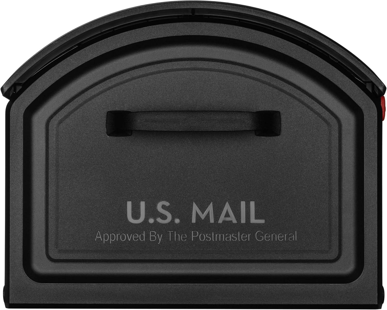 Architectural Mailboxes BILT CRE8 Extra Large Capacity Plastic Post Mount Mailbox