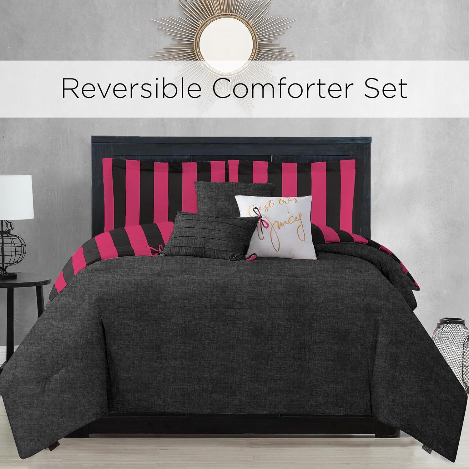 Juicy Couture Juicy Couture Cabana Stripe Comforter Sets