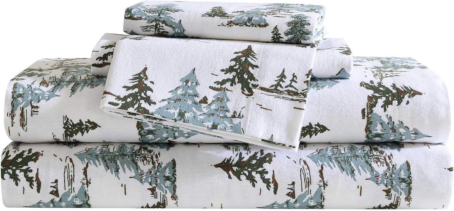 Eddie Bauer Arcadia Cozy Cotton Flannel Sheet Sets