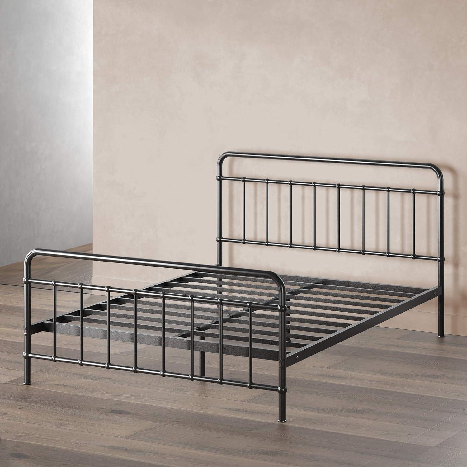 Zinus Florence 42" Modern Farmhouse Metal Platform Bed