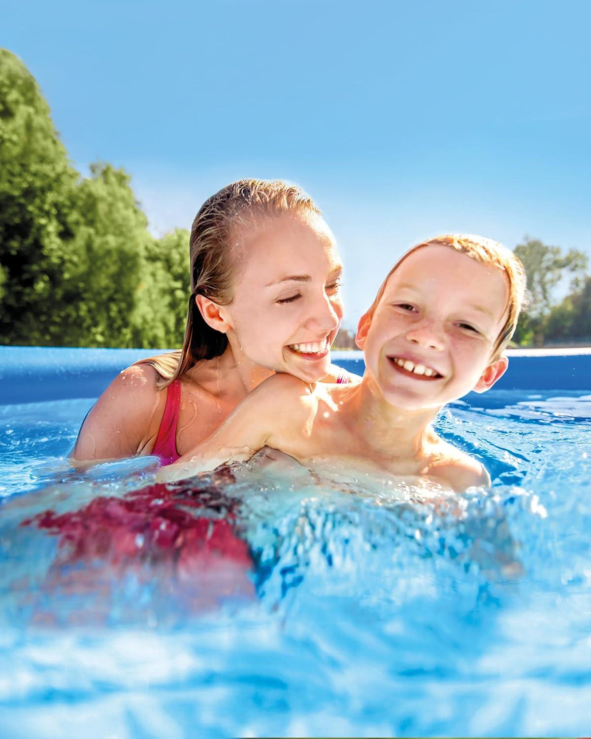 Intex Intex Easy Set Inflatable Kid Swimming Pool with Filter Pump