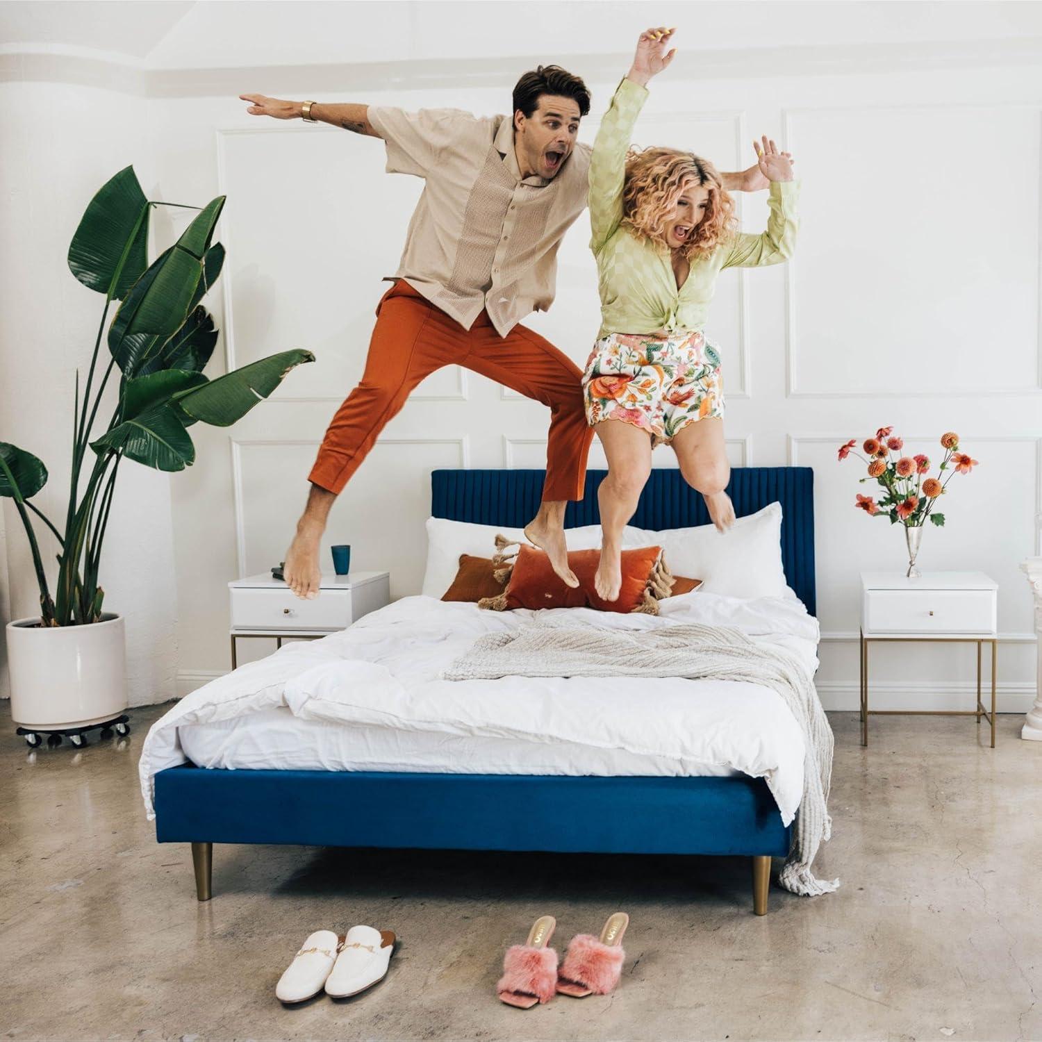 Daphne Upholstered Platform Bed