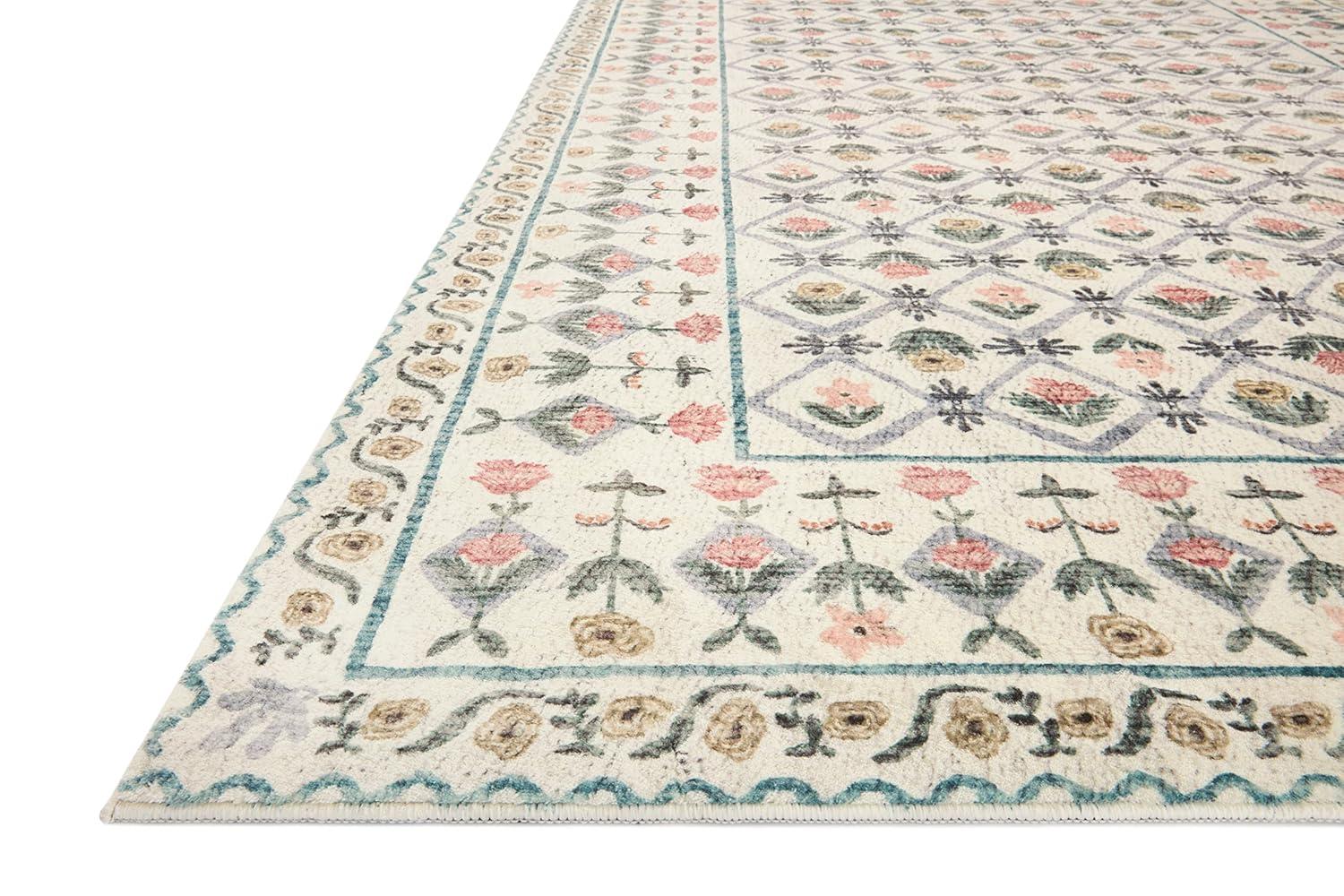 Rifle Paper Co. x Loloi Eden Rug feat. CloudPile