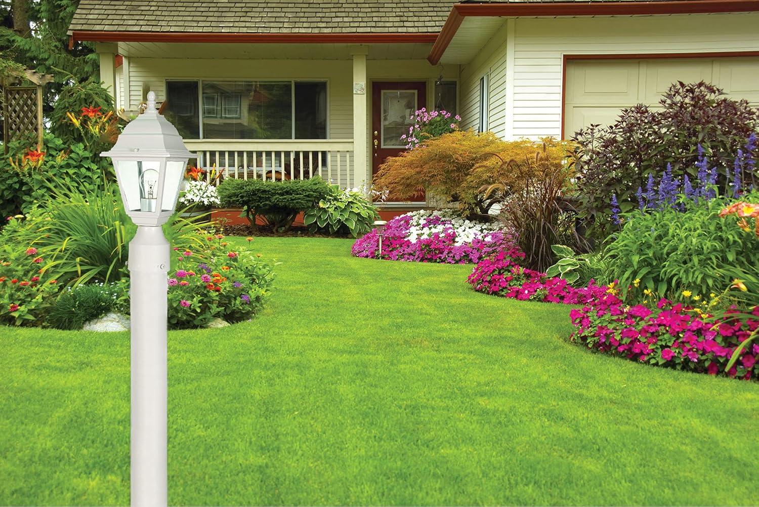 Nuvo Lighting - Briton-One Light Outdoor Post Lantern-6 Inches Wide by 14 Inches