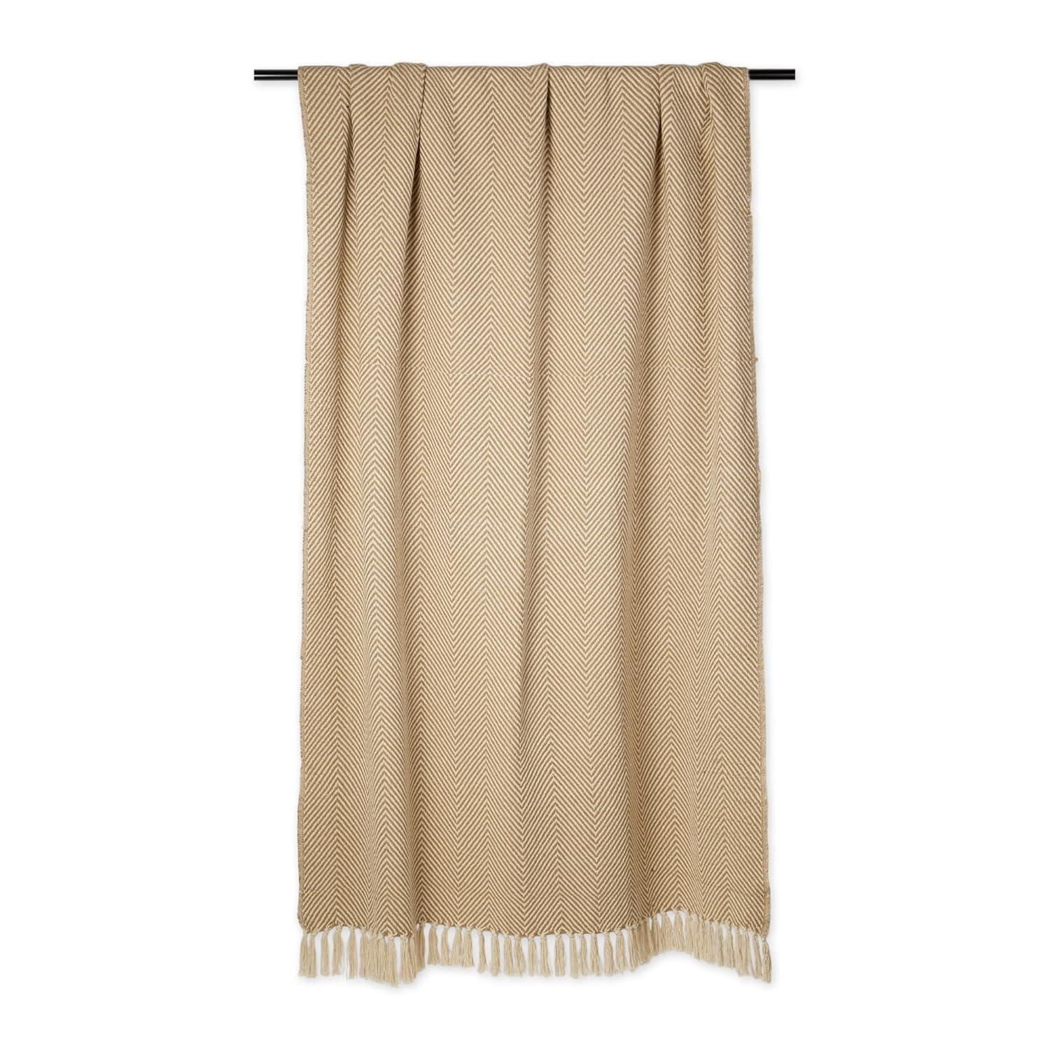 Design Imports Dll Hand Woven Throw Blanket