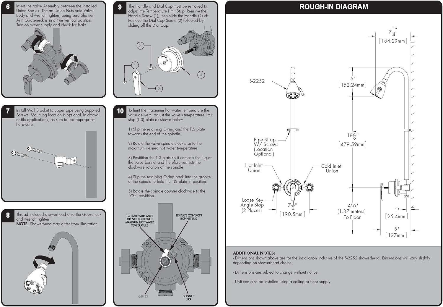 Sentinel Mark II Thermostatic Complete Shower System