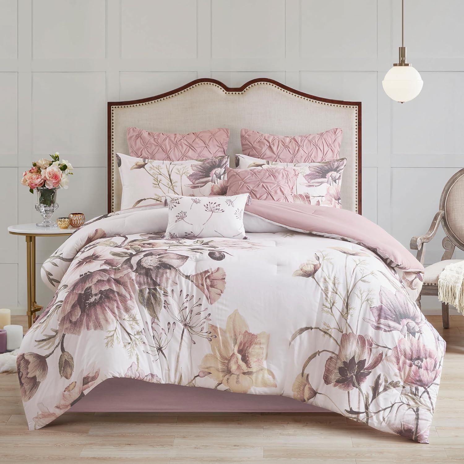 Madison Park Cassandra 8 Piece Cotton Comforter Set