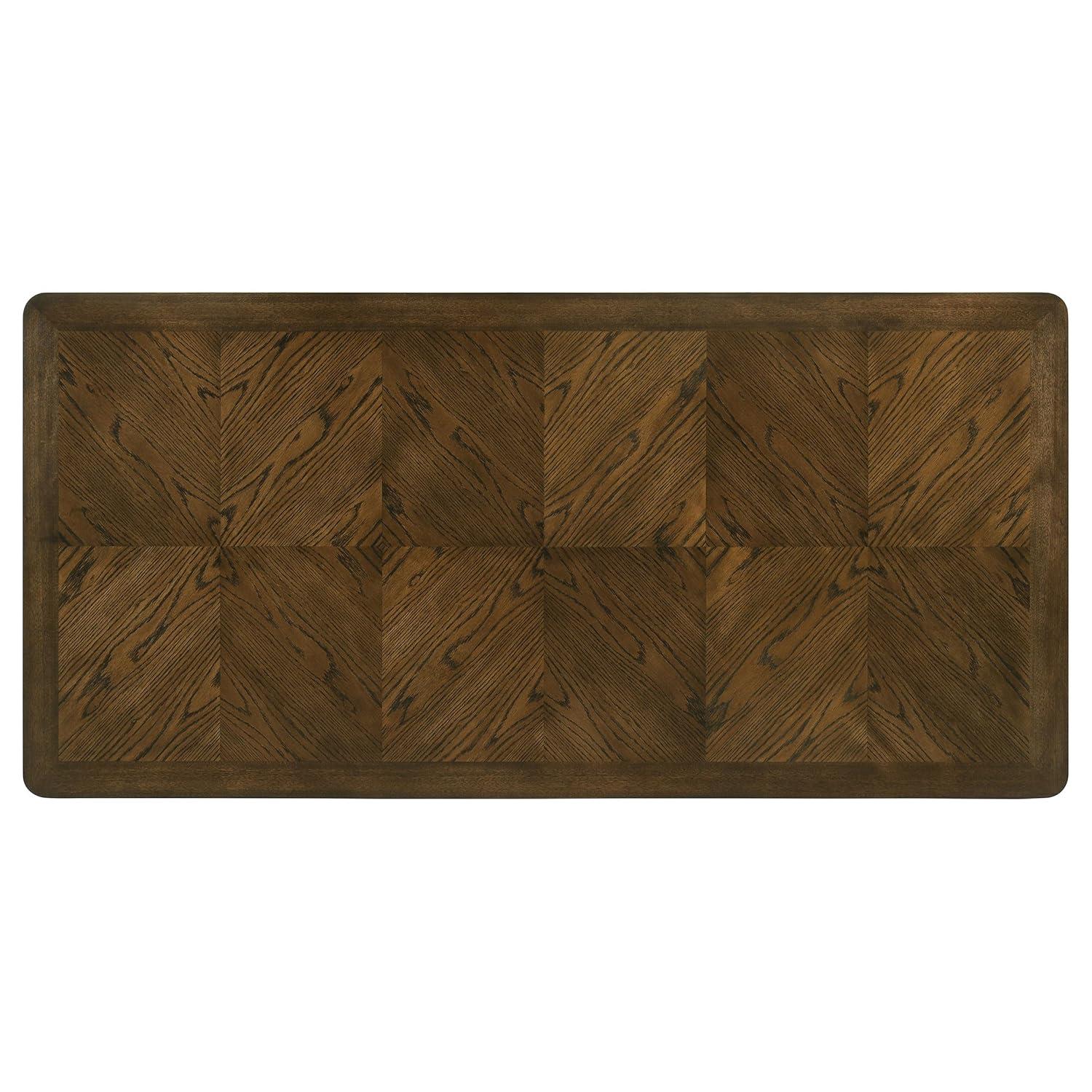 Coaster Willowbrook Traditional Rectangular Wood Dining Table Chestnut