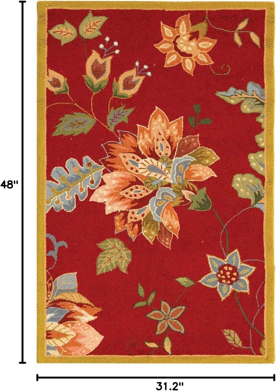 Chelsea Hand Hooked Wool Floral Rug