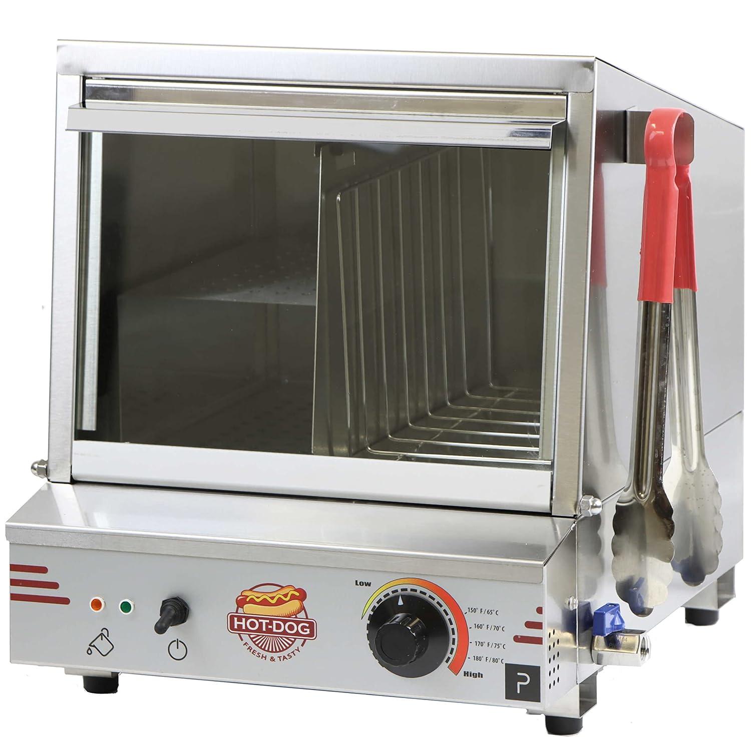 Pro Series Commercial Hot Dog Steamer