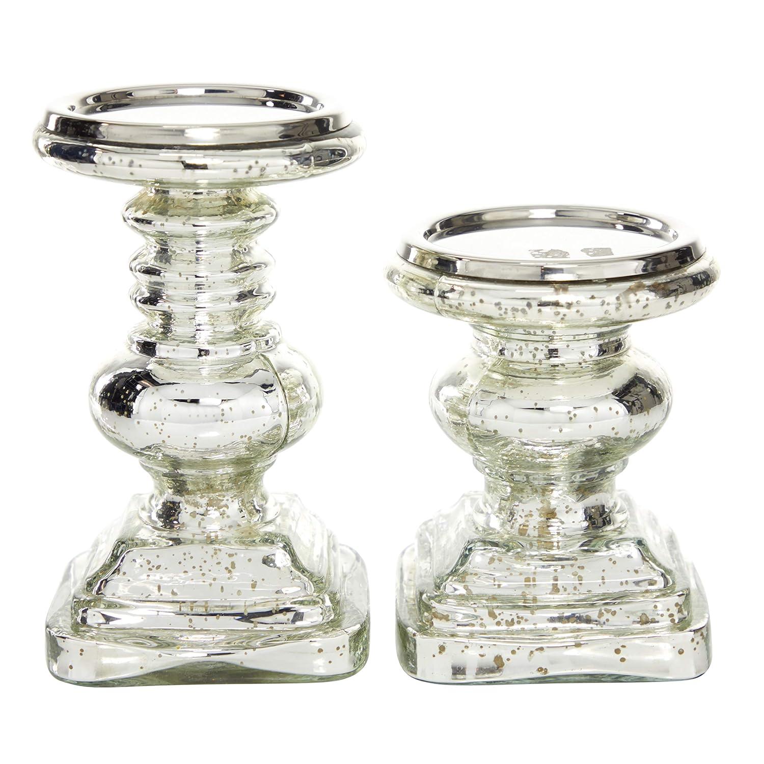 Traditional Candle Holder Set 2ct - Olivia & May