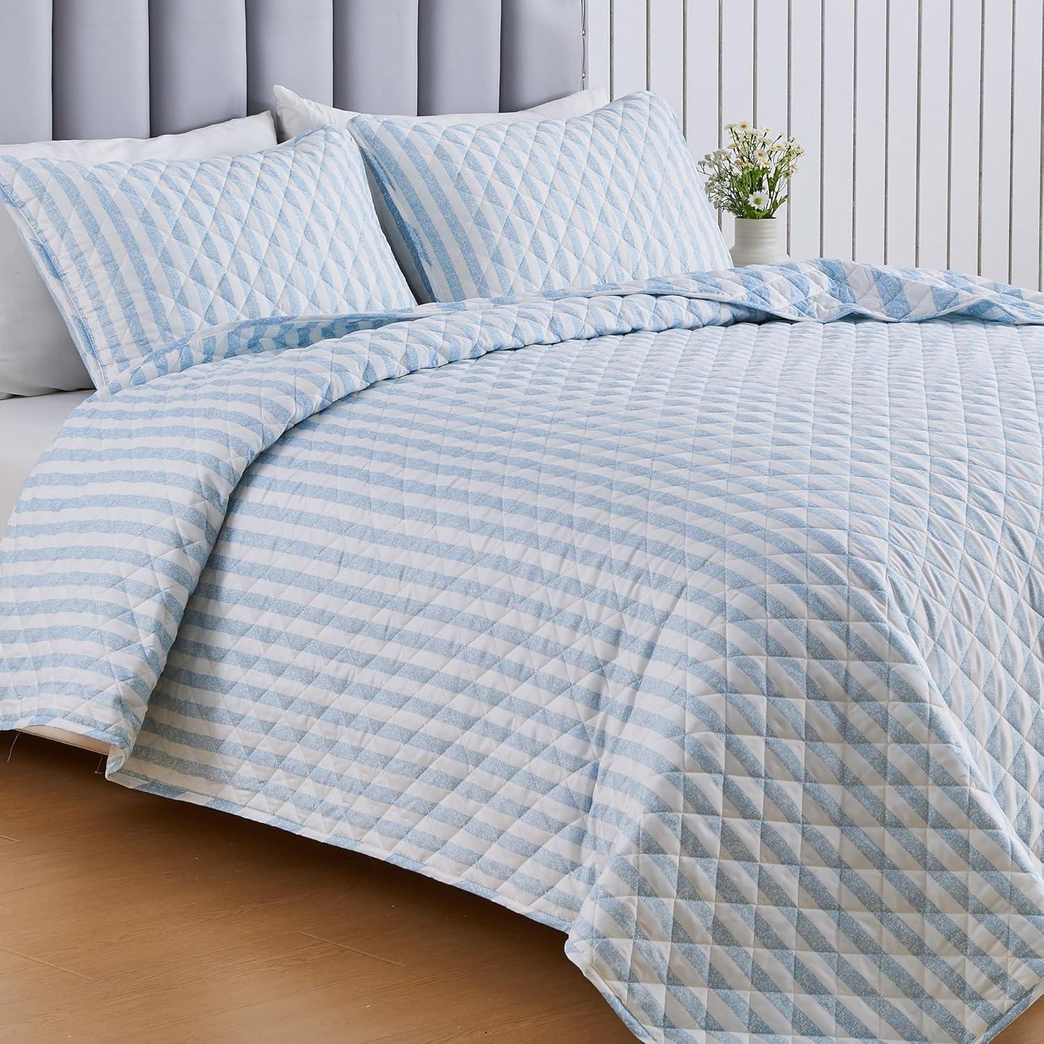 Market & Place Sofia No Striped Quilt Set