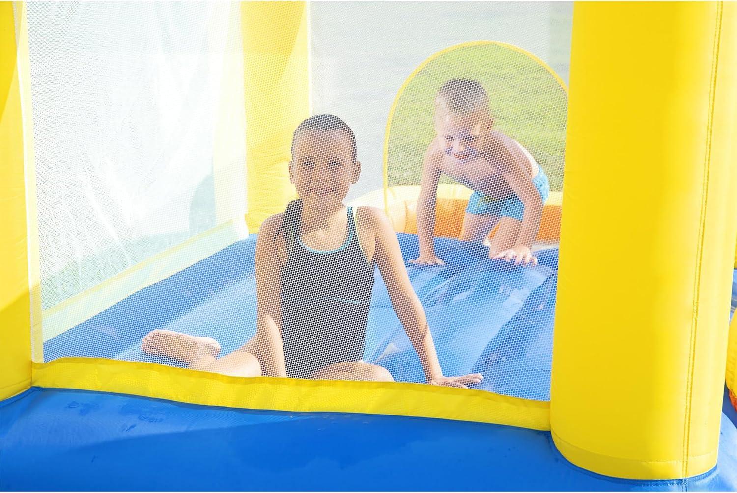 Bestway Bestway H2OGO Beach Bounce Kids Inflatable Outdoor Water Park with Air Blower