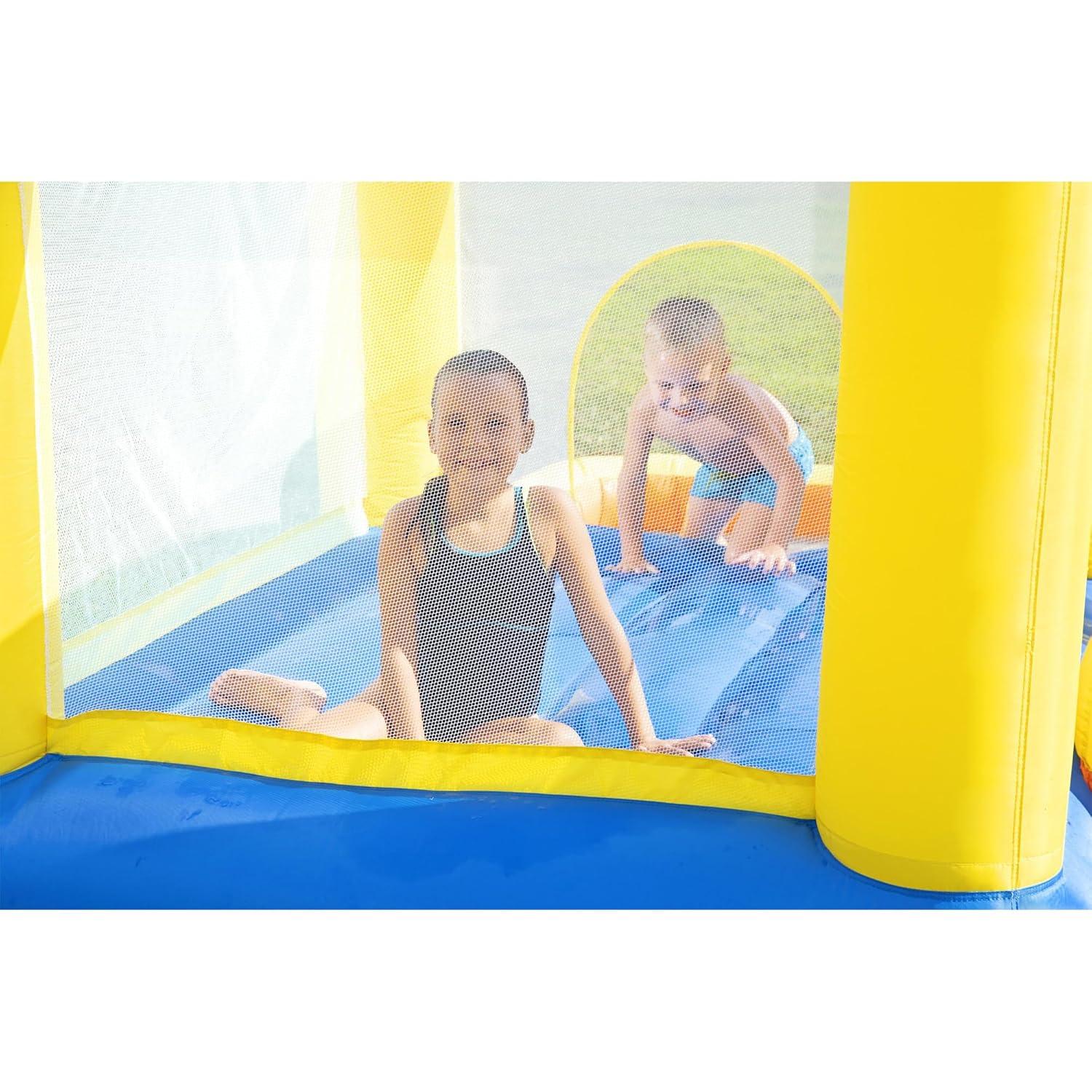 Bestway Bestway H2OGO Beach Bounce Kids Inflatable Outdoor Water Park with Air Blower