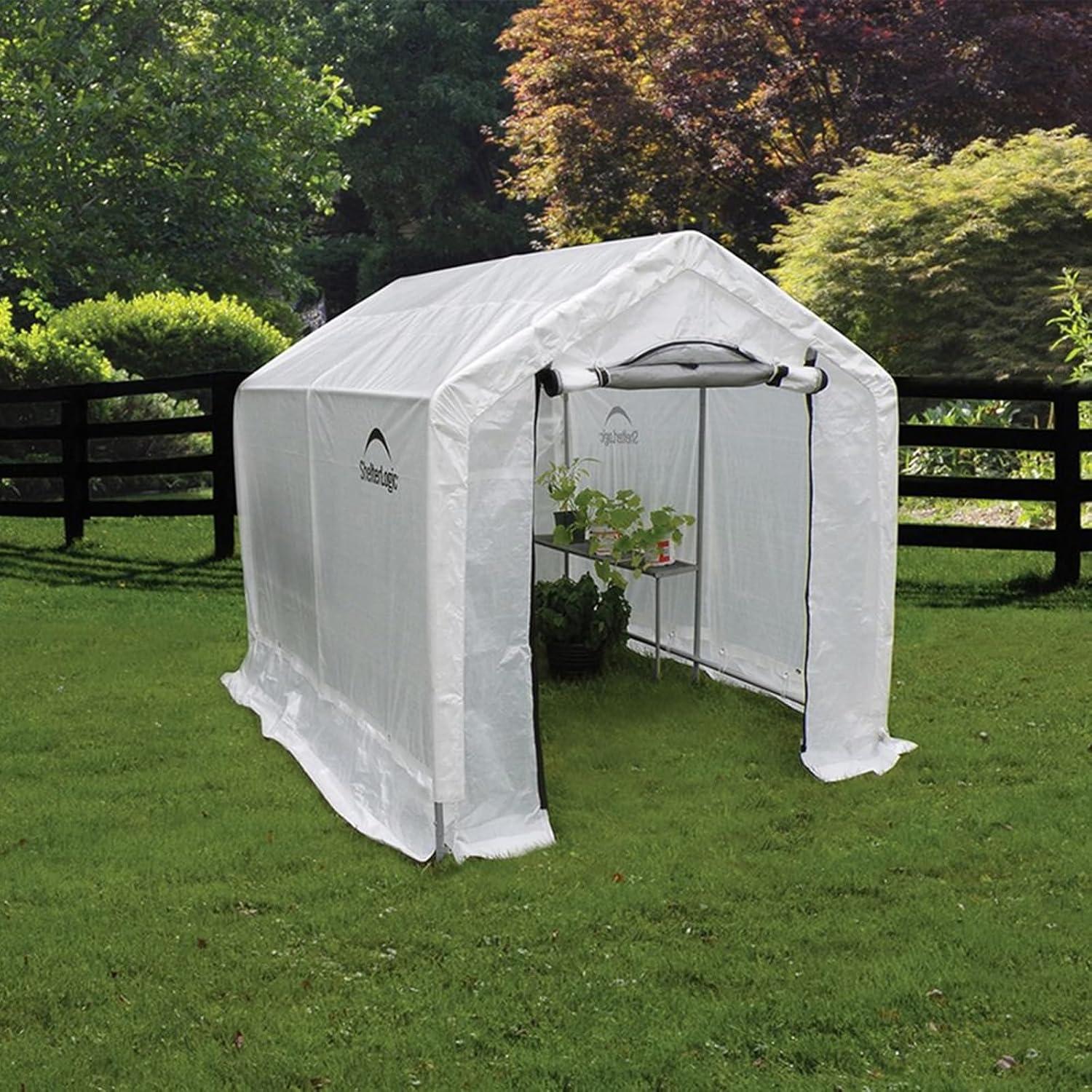 ShelterLogic GrowIt 6' W x 7' D Hobby Greenhouse