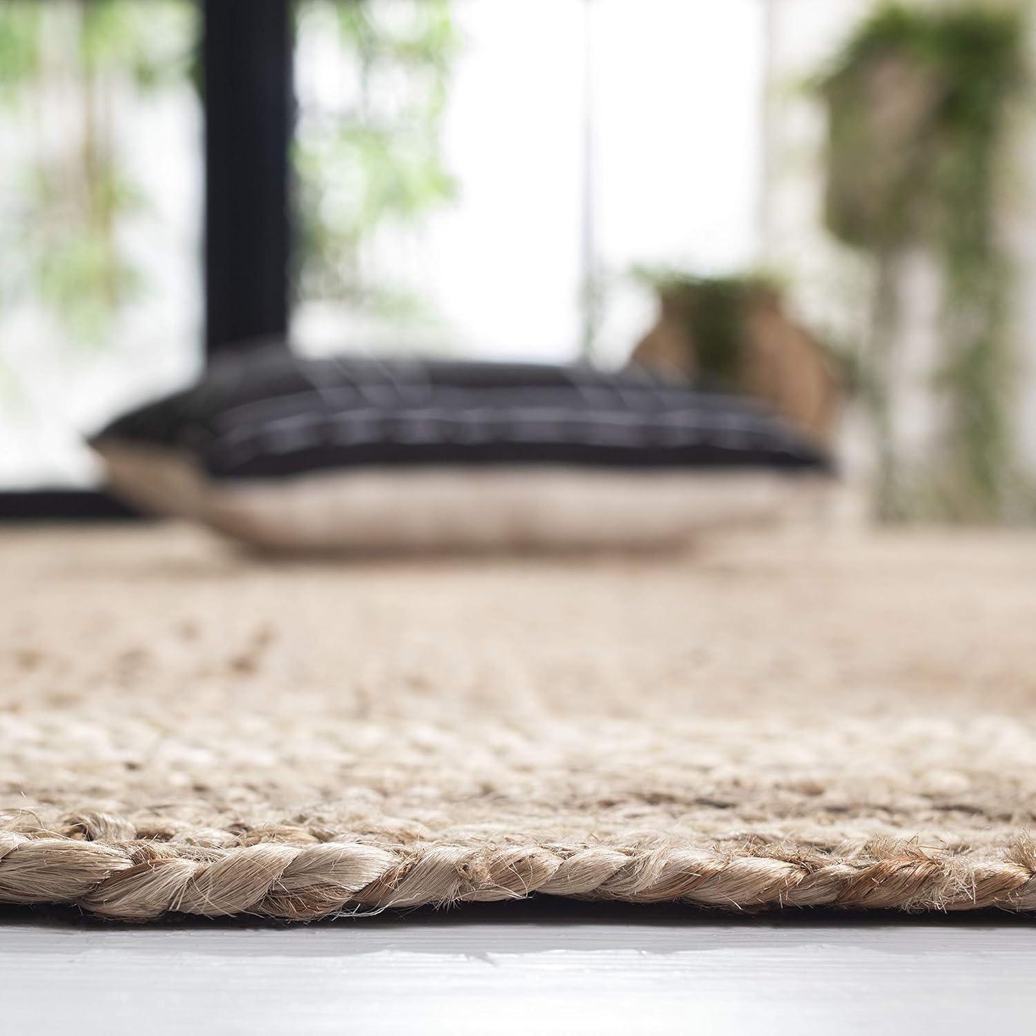 Natural Fiber NF109 Hand Woven Indoor Accent Rug - Ivory/Natural - 3'x5' - Safavieh