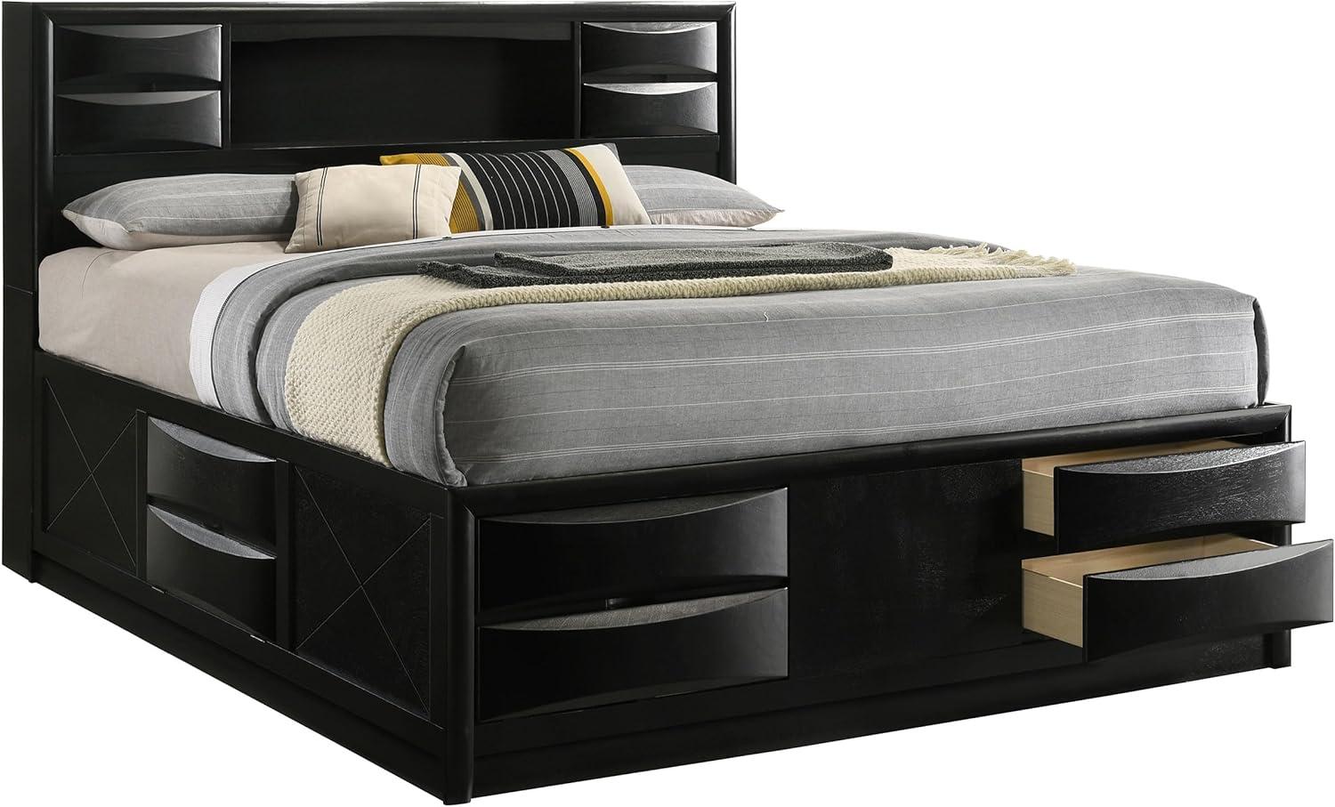 Briana Platform Storage Bed
