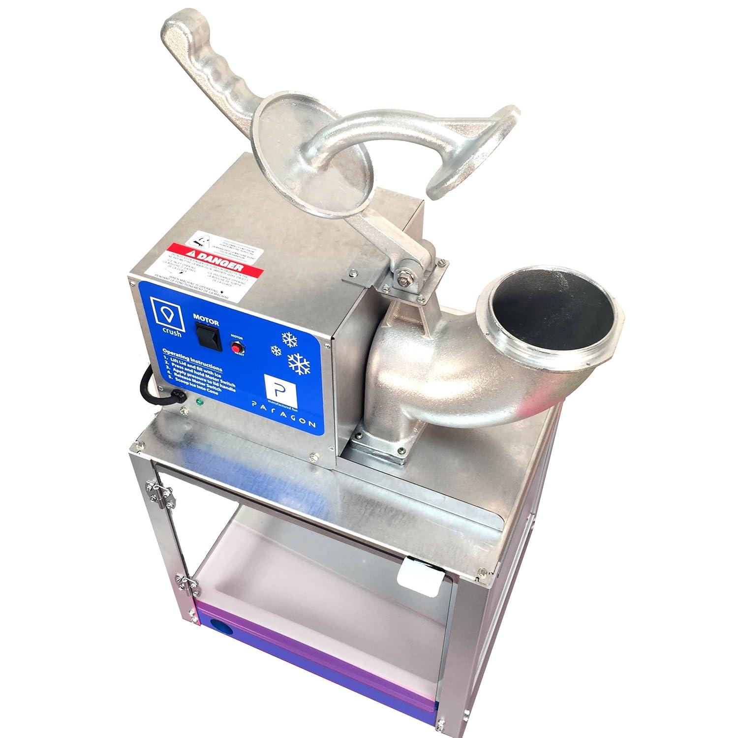 Paragon Simply-A-Blast Heavy Duty Snow Cone Machine, Silver, Standard