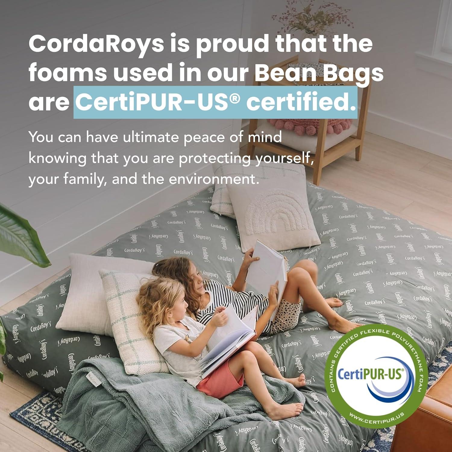 CordaRoy's Chenille Nest Gaming Convertible Bean Bag Chair