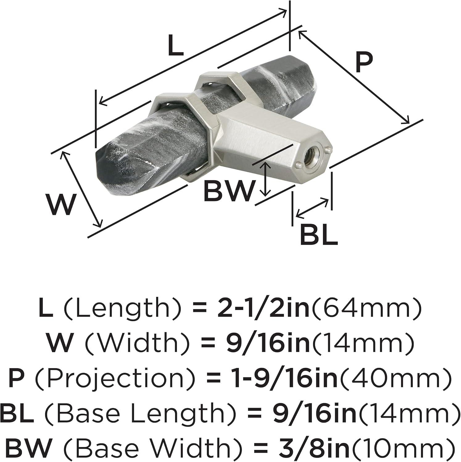 Carrione 1 9/16" Length Bar Knob