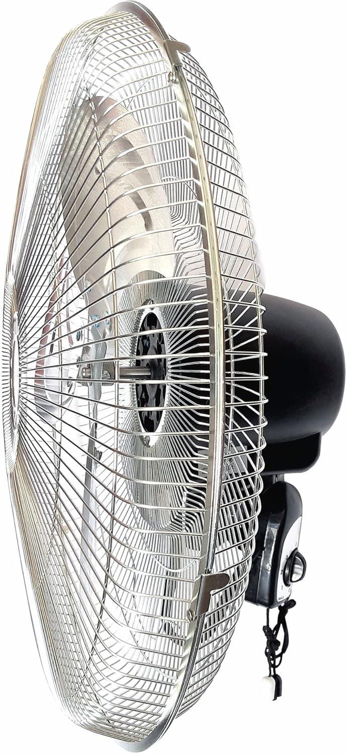 Optimus F-4187 18" Industrial Grade High Velocity Oscillating Wall Fan 18" Industrial Grade Oscillating Wall Fan