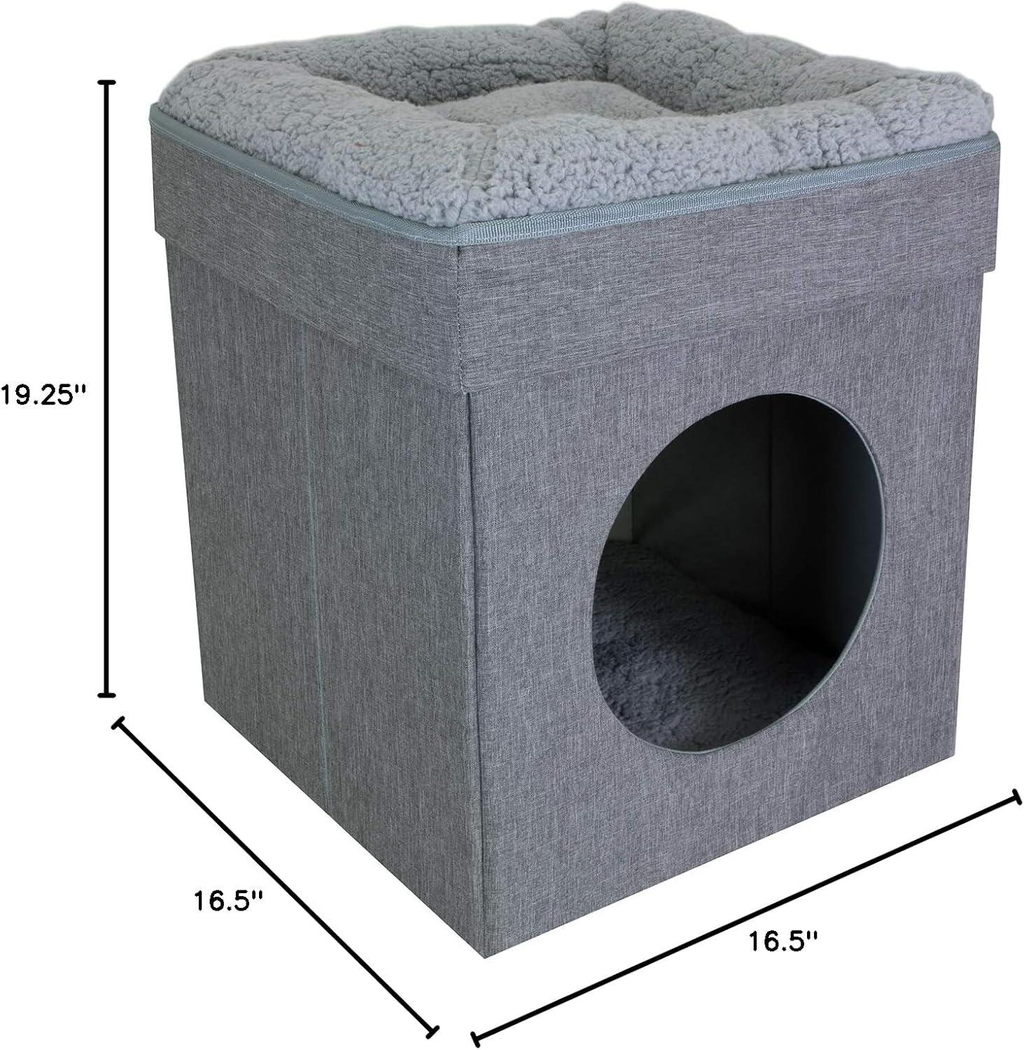 Kitty City Folding Cat Bed (Gray)