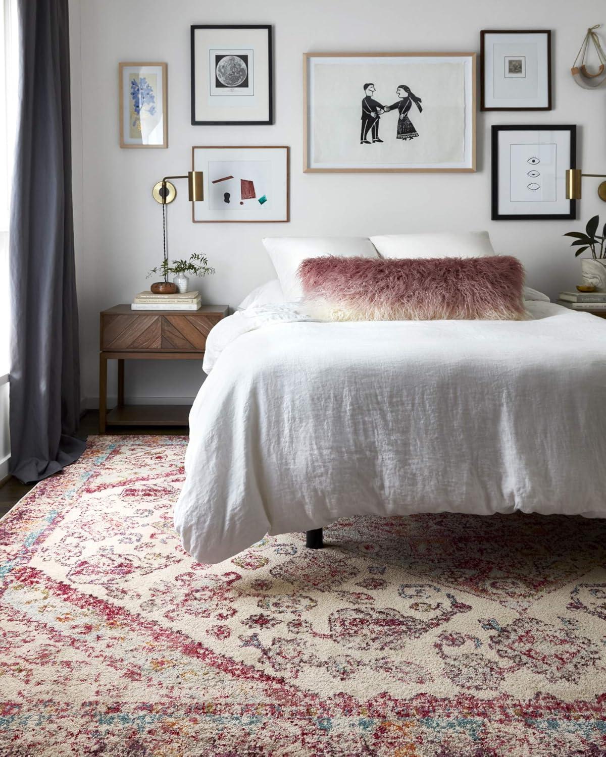 Loloi II Nadia Abstract Blue / Midnight Area Rug