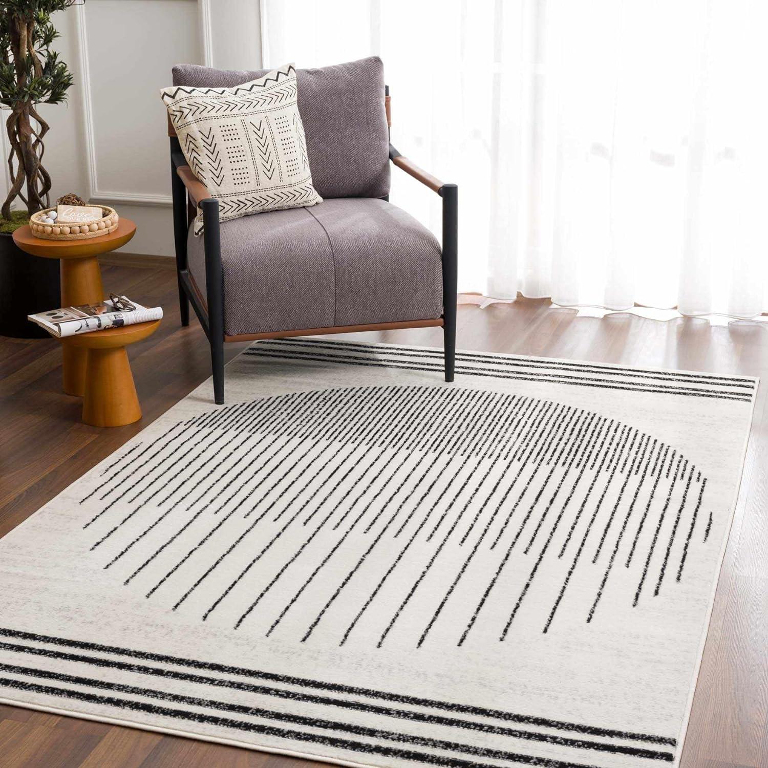 Hauteloom Runner Area Rug   Black