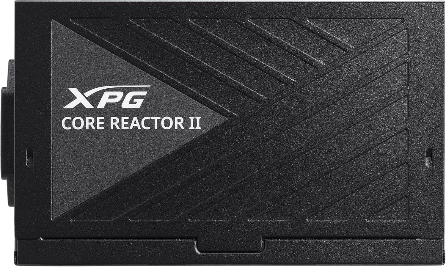 XPG Core Reactor II 1200W PCIE 5 & ATX 3.0 Power Supply - Full Modular - 80 Plus and Cybenetics GOLD Certified - 100% Japanese 105°C Capacitors (COREREACTORII1200G-BKCUS)