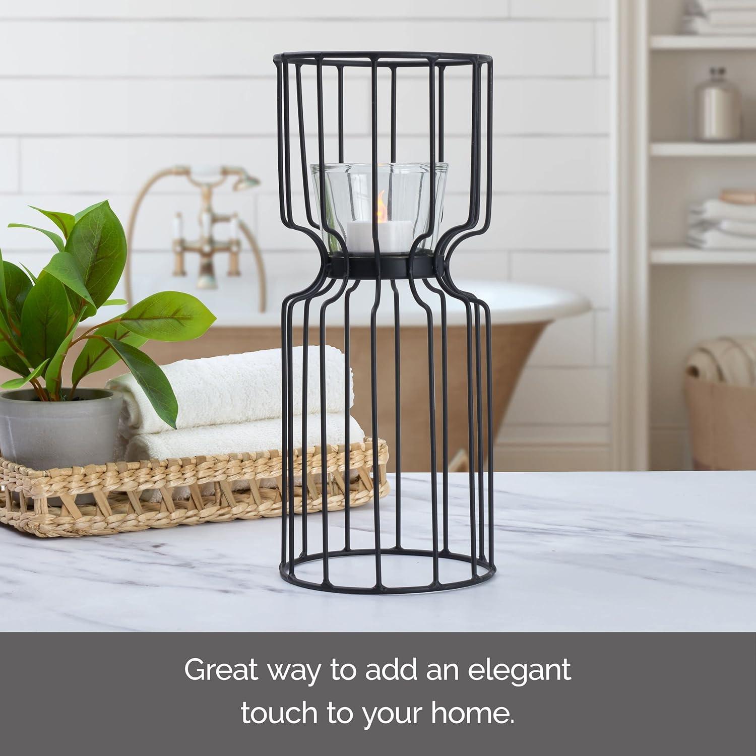 Elements Metal Tabletop Votive Holder