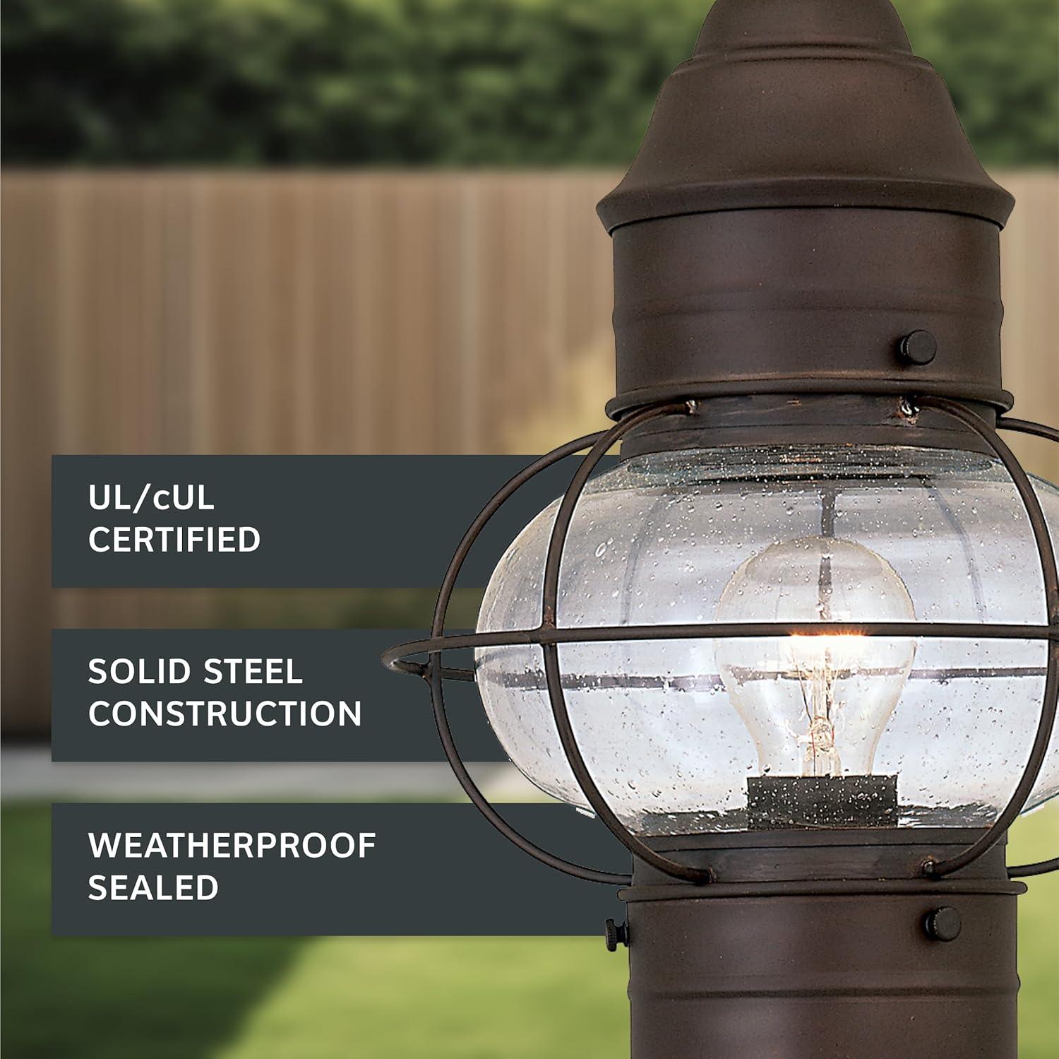 Astoria Grand Outdoor Lamp Post Light Fixture,Exterior Lantern for Yard, Garden, Patio, Porch, Driveway, Walkway