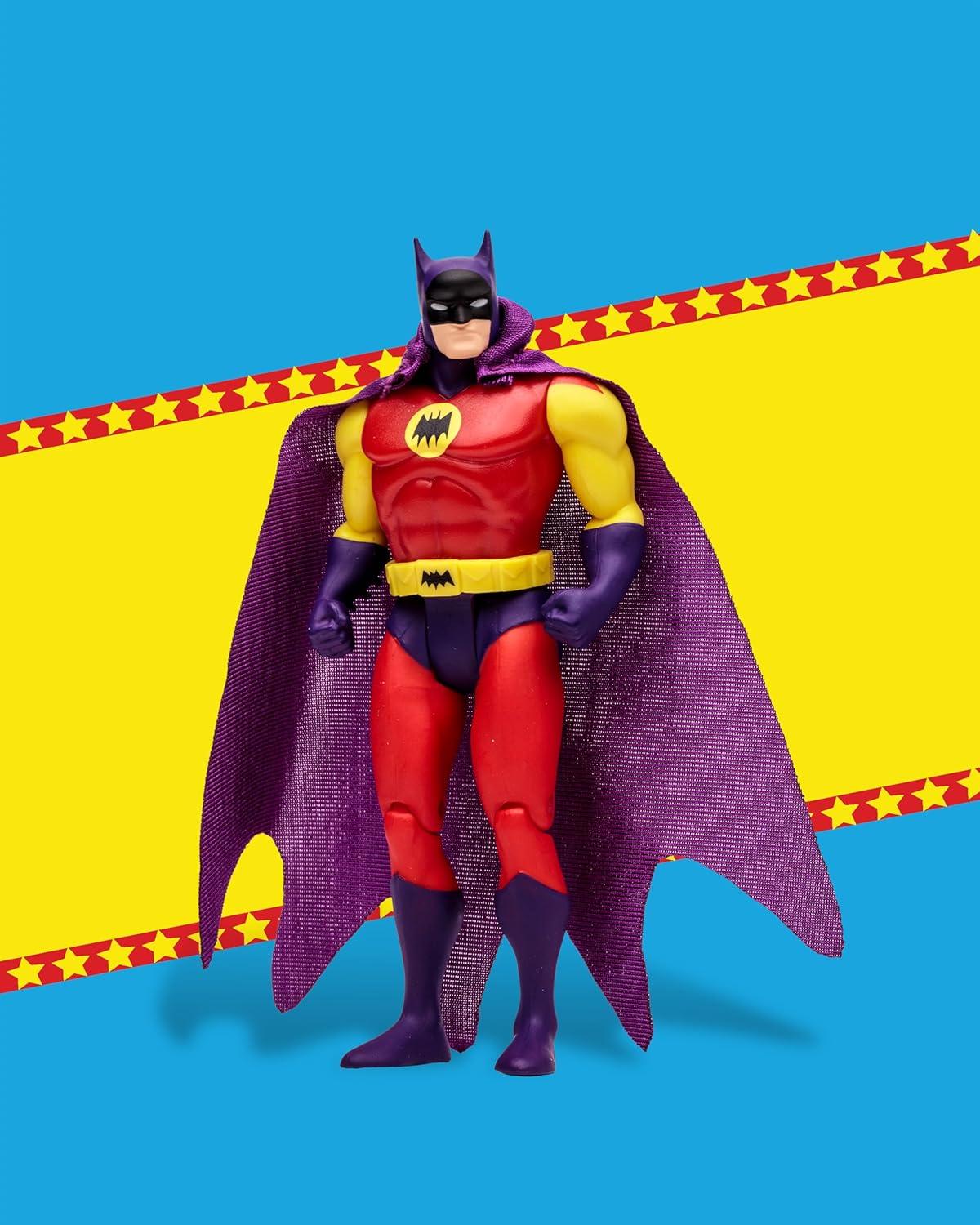 McFarlane Toys DC Super Powers Teen Batman Zur Action Figure, Plastic Multicolor, 7.00" x 4.75"