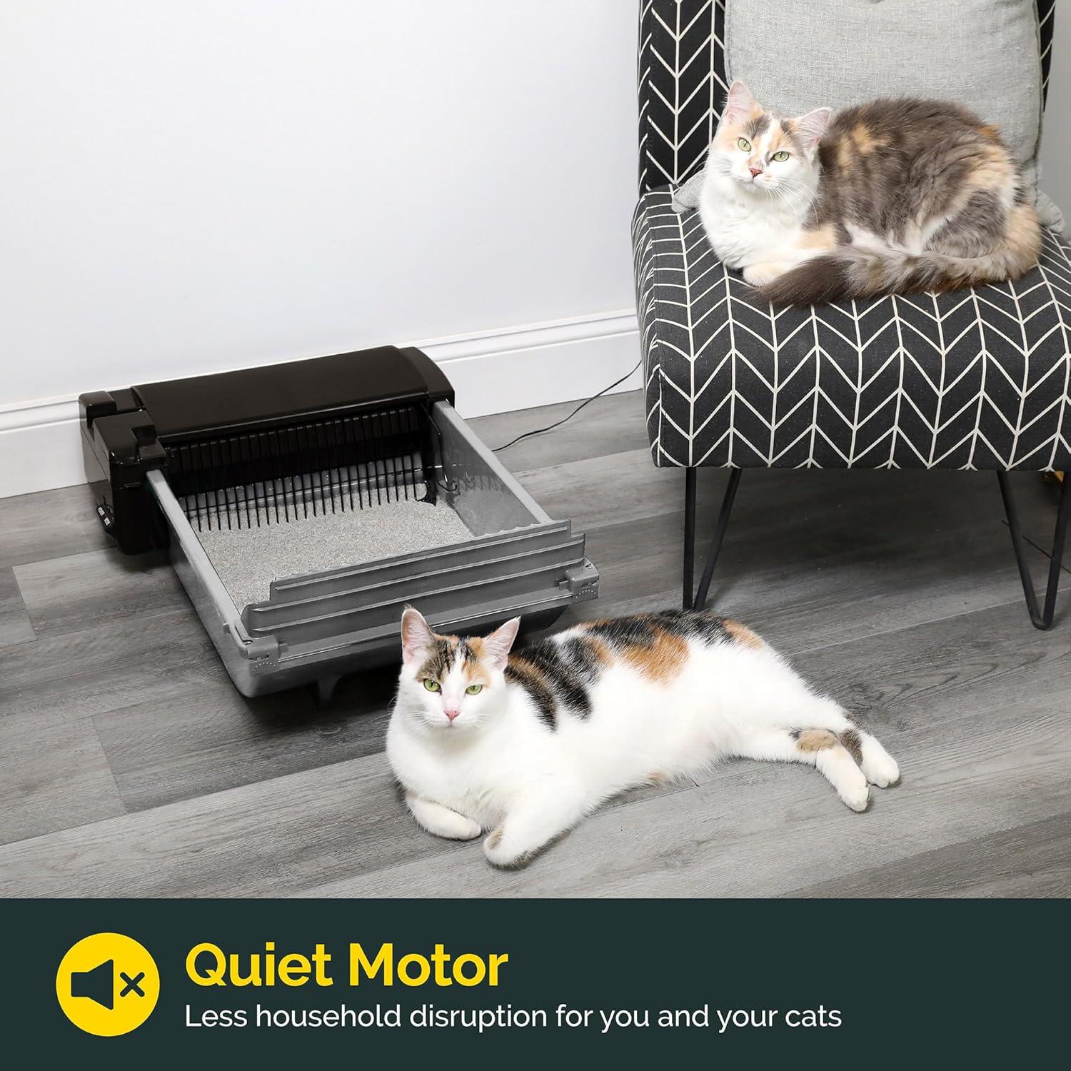 Pet Zone Smart Scoop Automatic Cat Litter Box