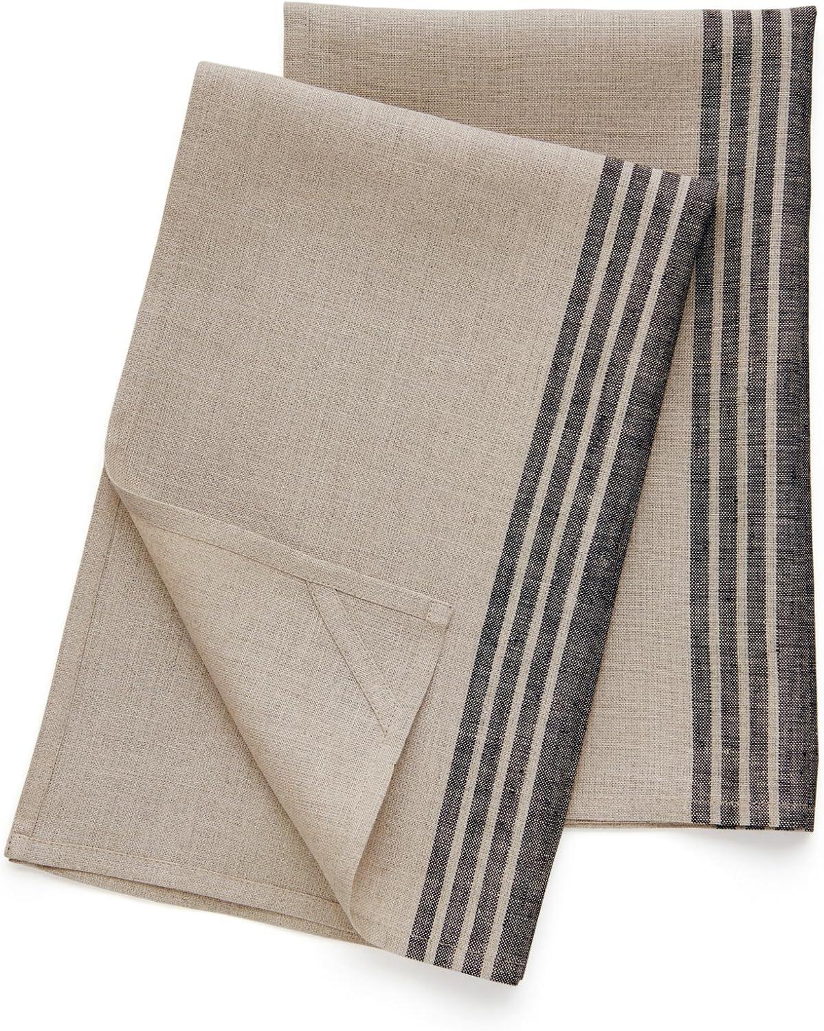 French Stripe - 100% Pure Linen Kitchen Towel