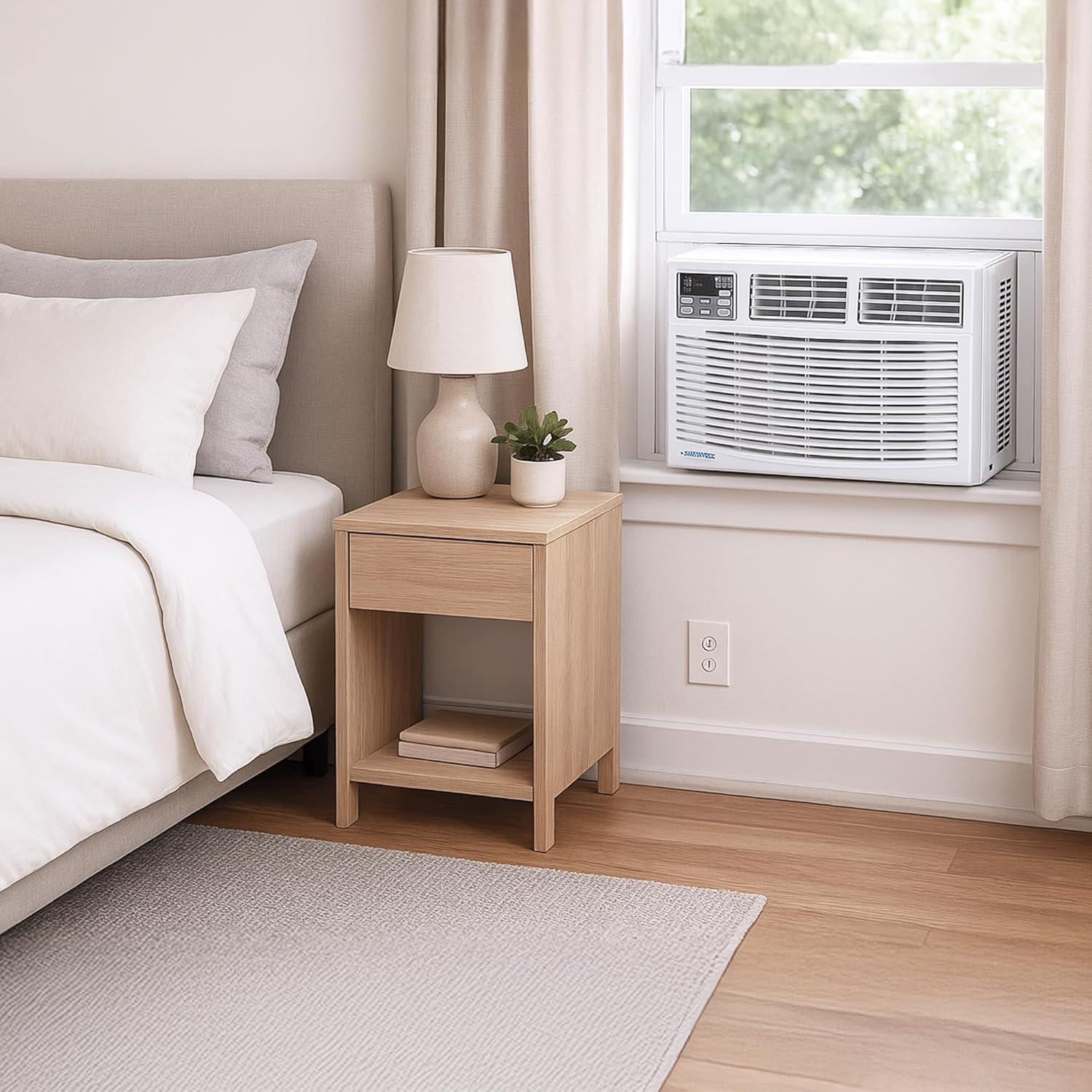 Cool-Living 8,000 BTU Window Mount Room Air Conditioner with Installation Kit