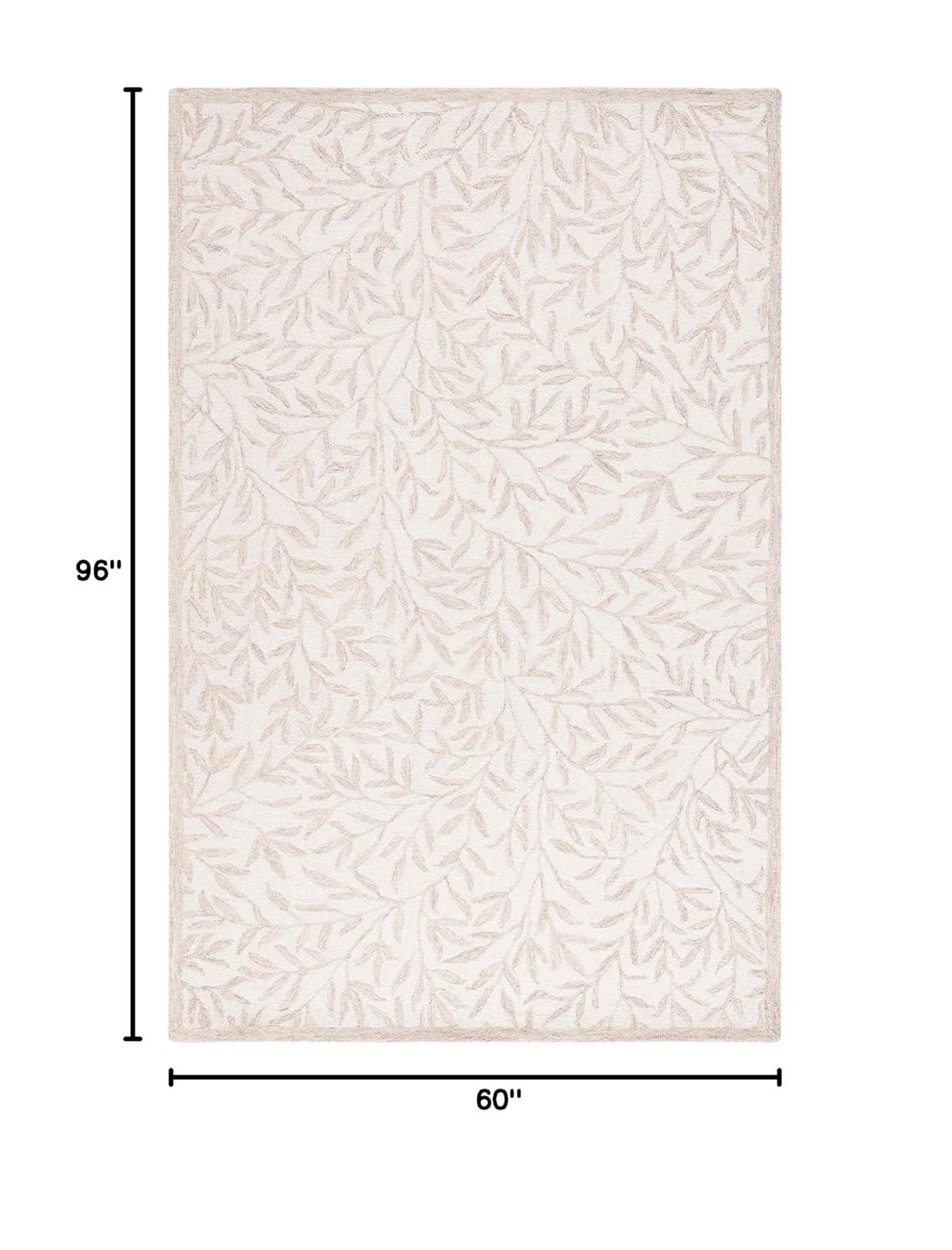 Jardin JAR753 Hand Tufted Area Rug - Ivory/Beige - 5'x8' - Safavieh.