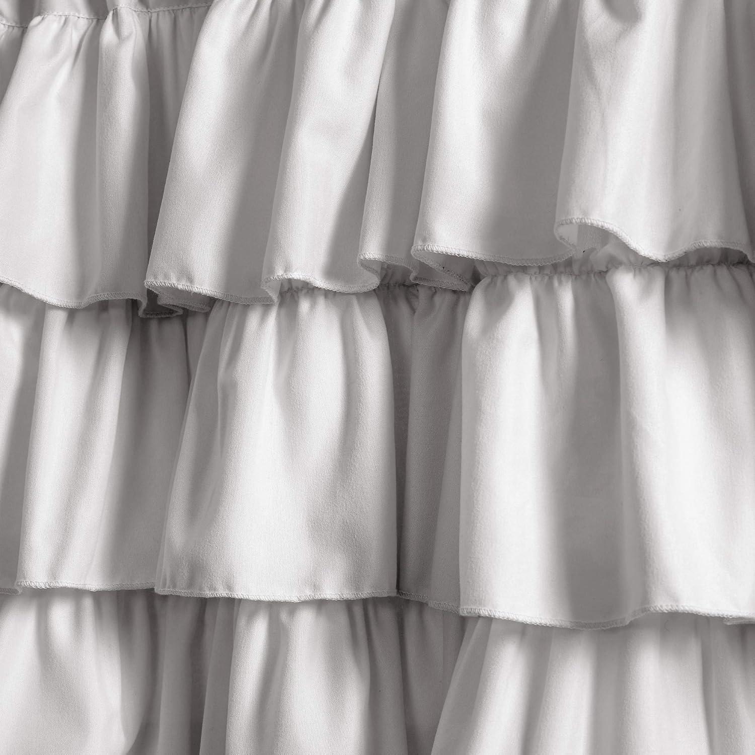 Belle Ruffled 84'' W Window Valance