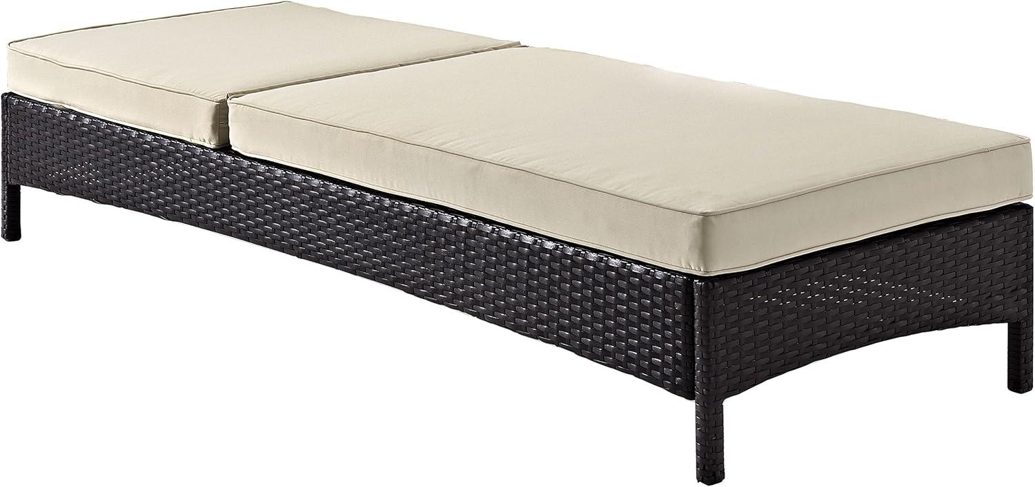 Palm Harbor Outdoor Wicker Chaise Lounge - Crosley