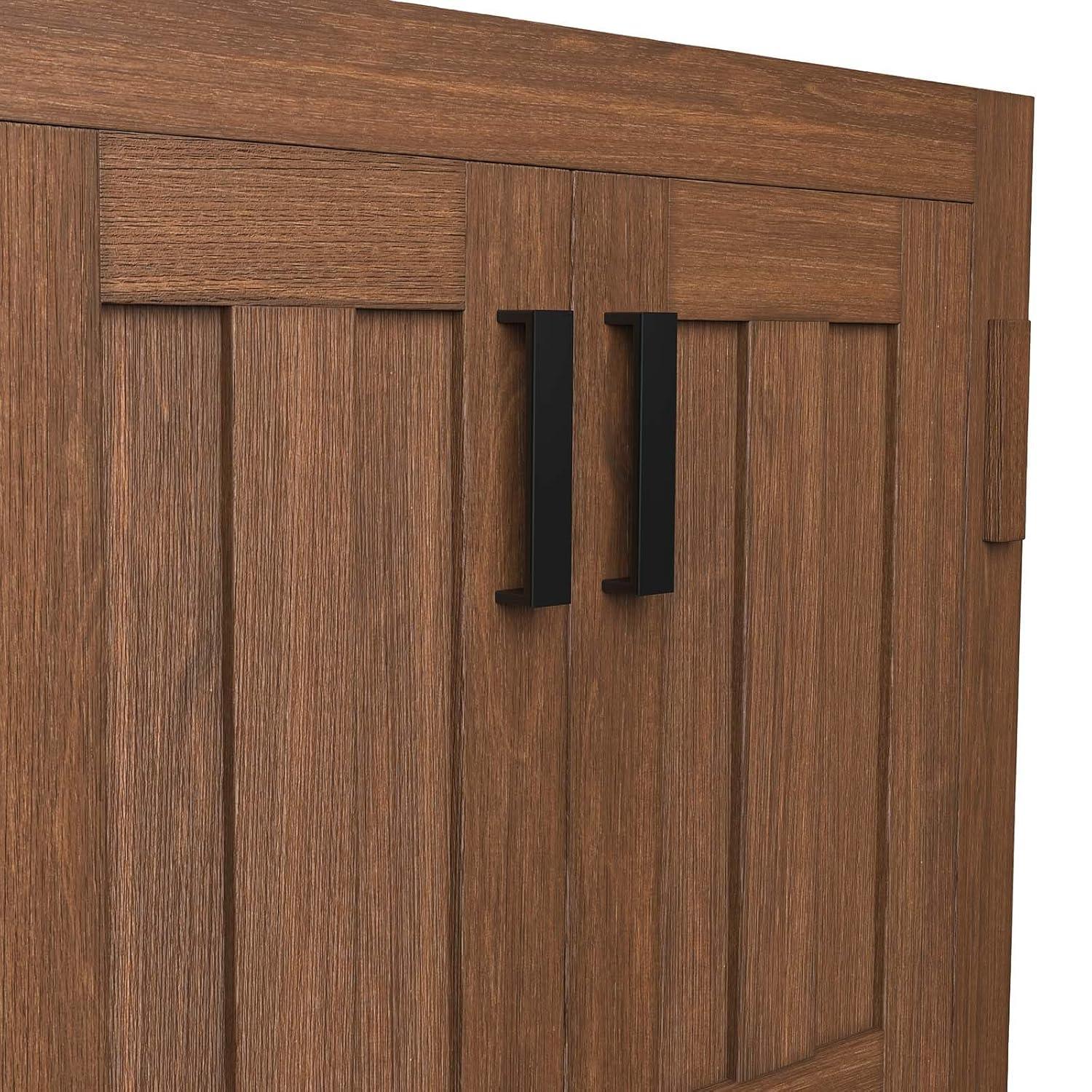 Modway Ashlyn 24” Wood Bathroom Vanity Cabinet (Sink Basin Not Included) in Walnut