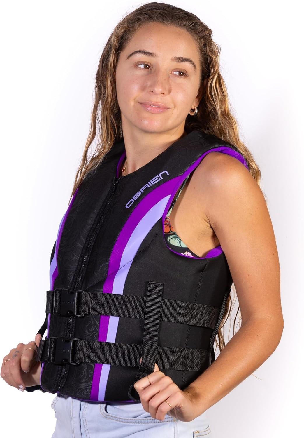 O'Brien Women's Impulse Neo Life Vest, Purple Small
