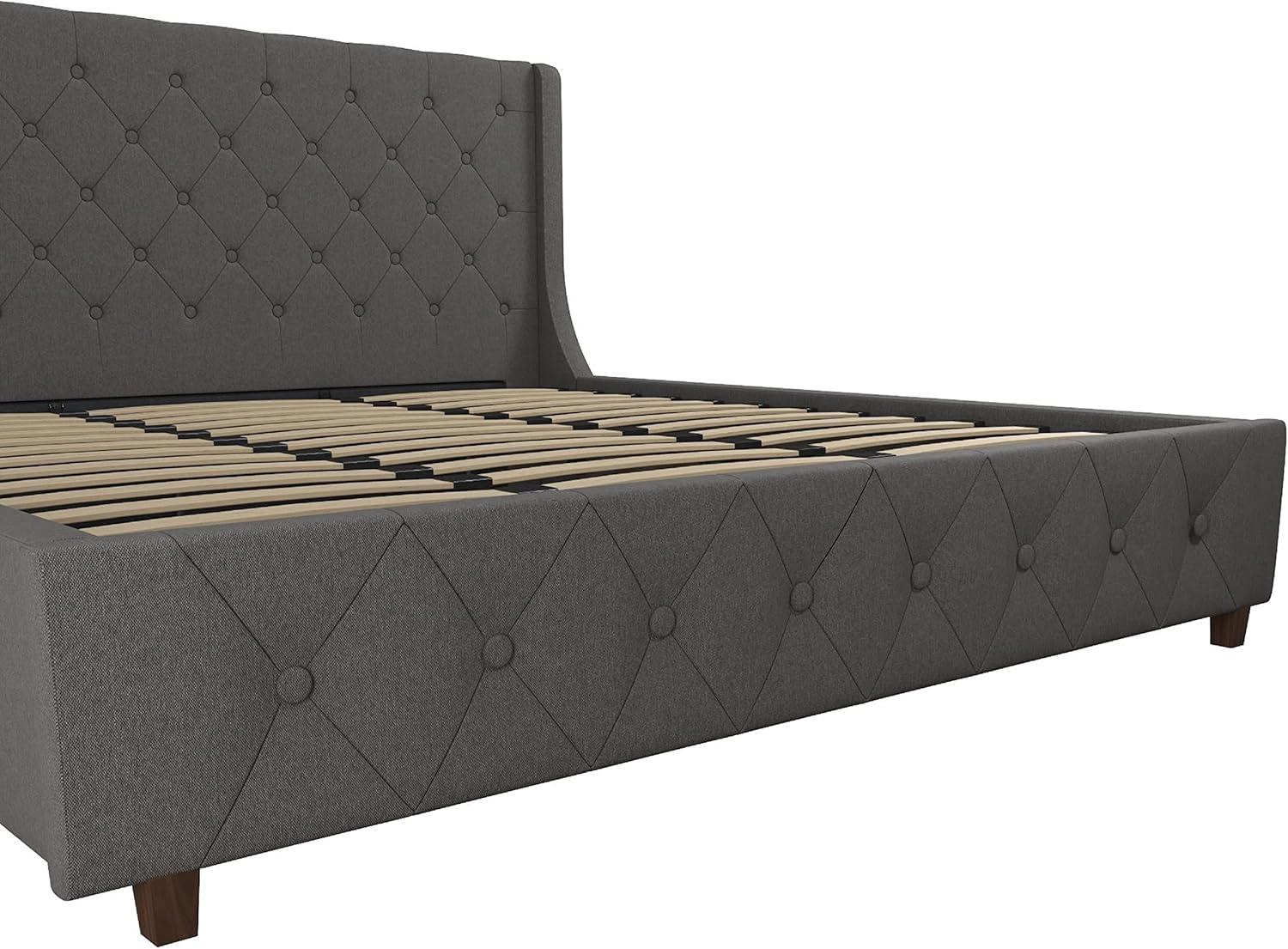 Mercer Tufted Upholstered Platform Bed