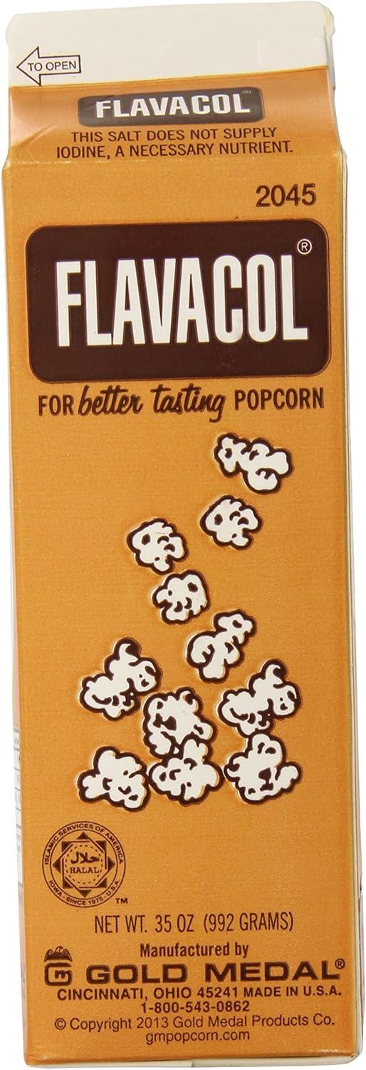 Gold Medal Prod. 2045 Flavacol Seasoning Popcorn Salt - 35 oz.