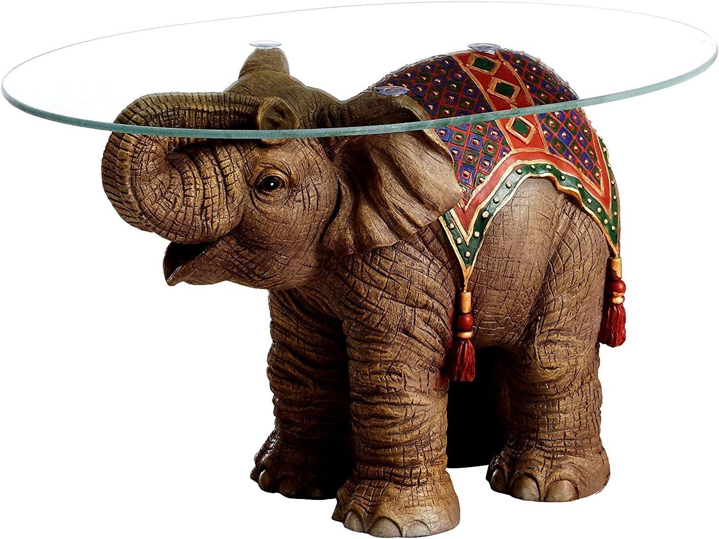 Jaipur Elephant Figurine Coffee Table