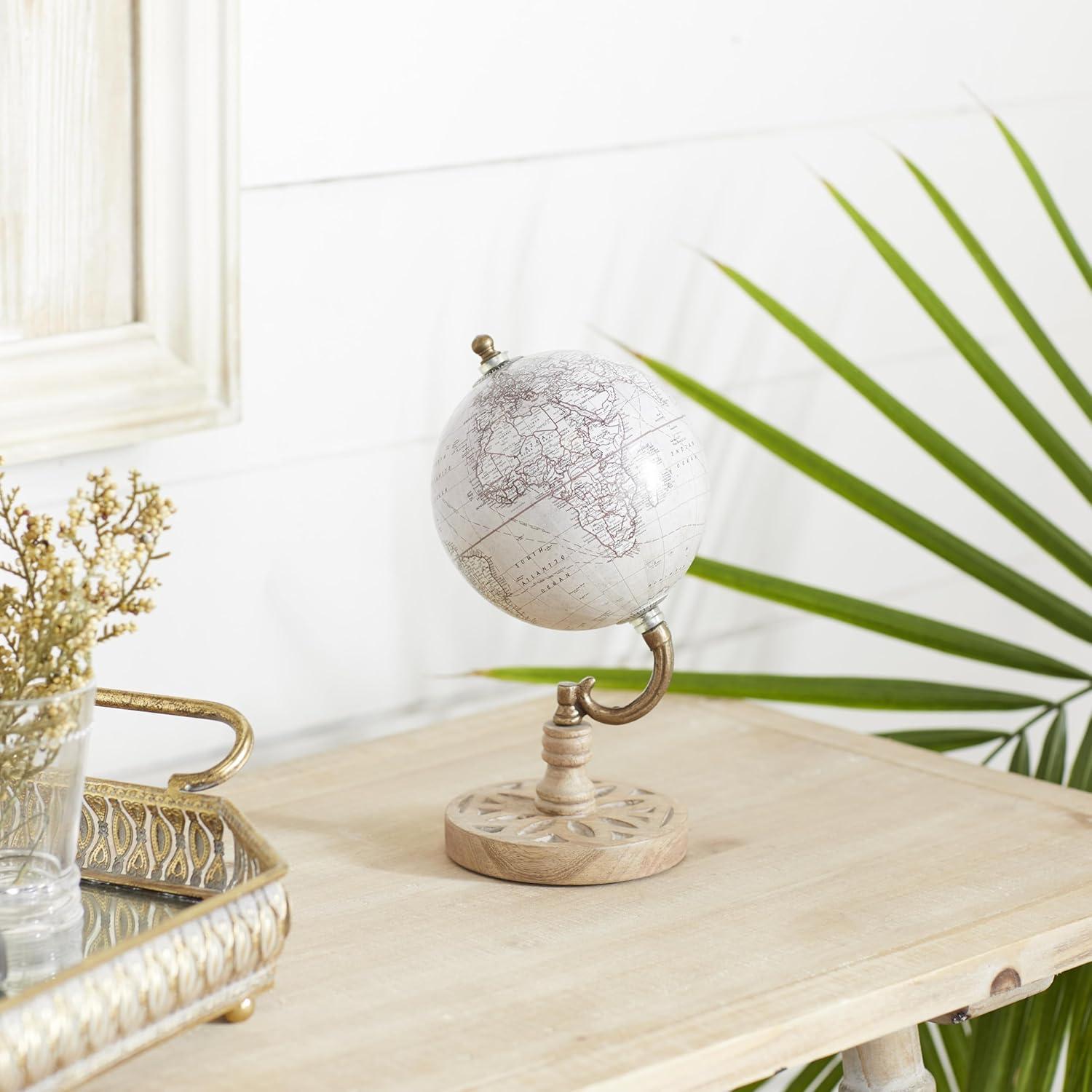 DecMode 5" Beige Globe