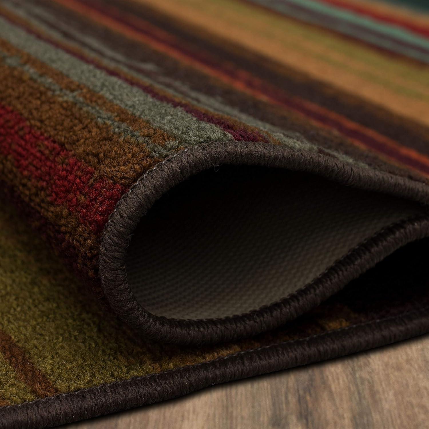 Mohawk Home Avenue Stripe Area Rug, Natural, 7' 6" x 10'